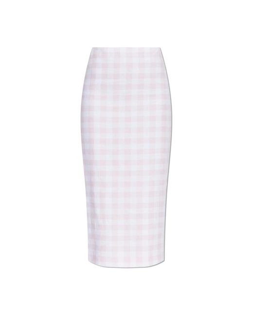 LoveShackFancy White Pencil Skirts