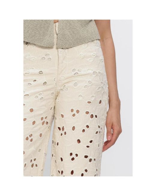 EDITED Broeken ,Tabea Jeans in het Natural