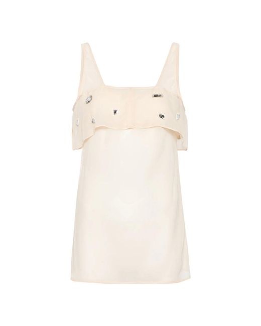 3.1 Phillip Lim Natural Sleeveless Tops