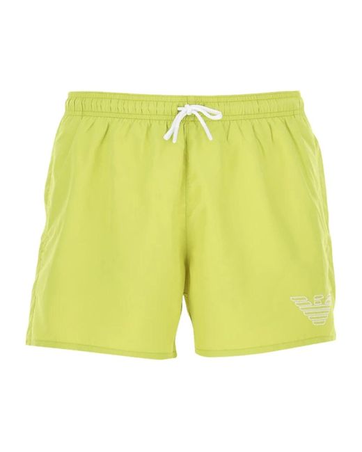 Emporio Armani Yellow Beachwear for men