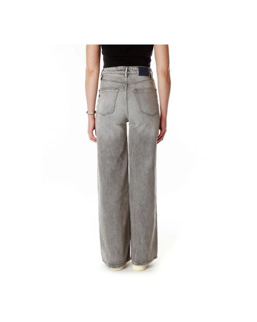 Denham Gray Wide Jeans