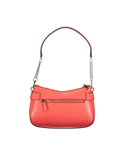 Guess Red Rote Polyethylen Damenhandtasche
