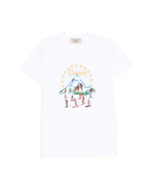ALESSANDRO ENRIQUEZ T-Shirts in het White