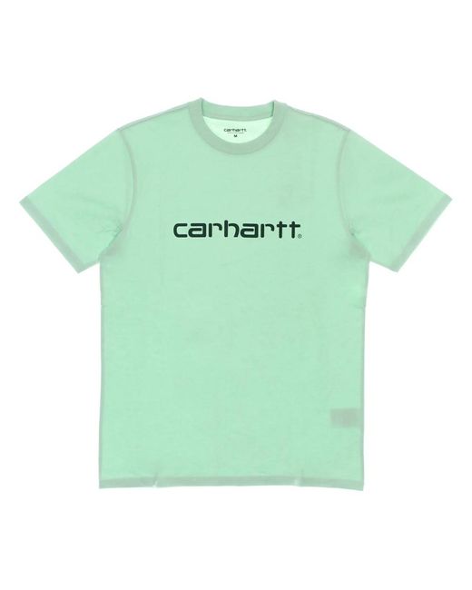 Carhartt Script Tee in het Green voor heren