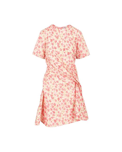 Loewe Pink Short Dresses
