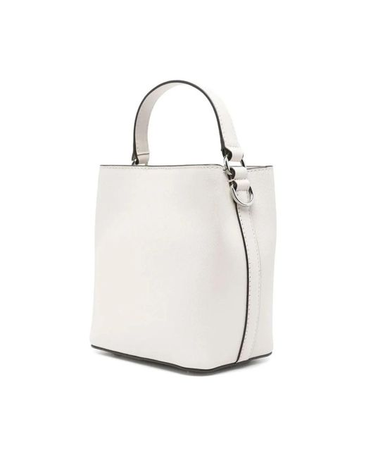 Ralph Lauren White Bucket Bags