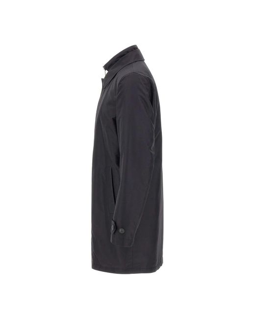 Fay Blue Single-Breasted Coats for men