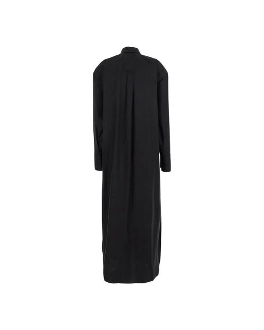 Shirt Dresses FEDERICA TOSI de color Black