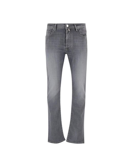 Jacob Cohen Gray Slim-Fit Jeans for men