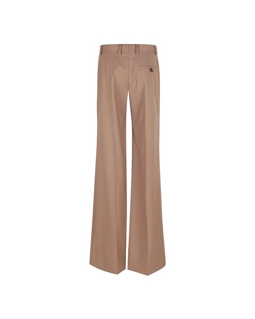 Stella McCartney Brown Wide Hosen