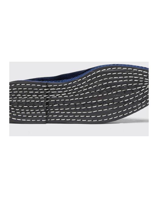 Scarosso Blue Ballerinas