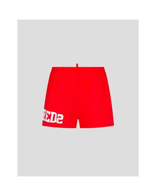 DSquared² Red Beachwear for men