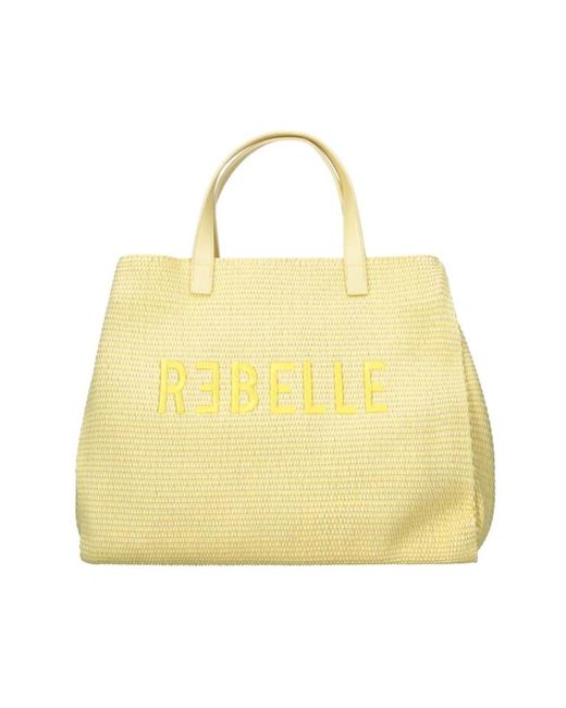 Rebelle Yellow Tote Bags