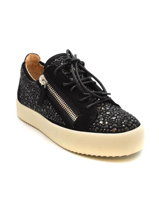 Giuseppe Zanotti Black Sneakers