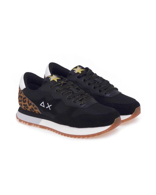 Sun 68 Blue Stargirl Animal Sneaker