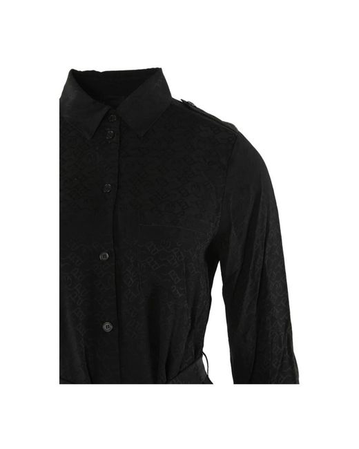Pinko Black Shirt Dresses