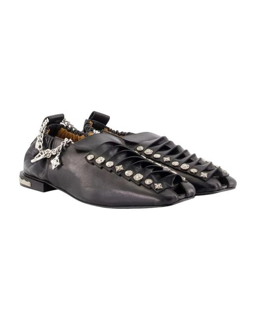 Toga Black Loafers