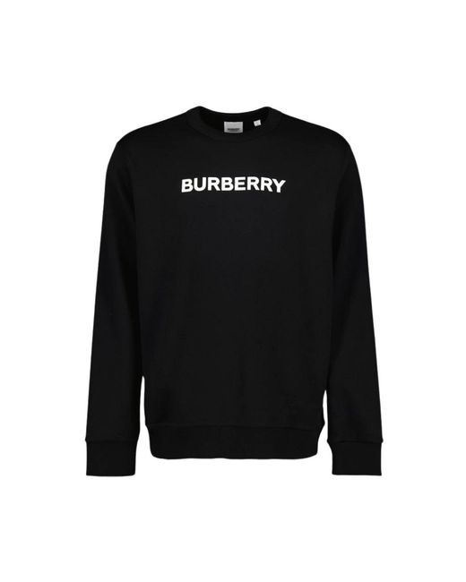 Burberry Logo print sweatshirt in Black für Herren