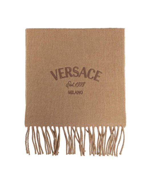 Accessories > scarves > winter scarves Versace pour homme en coloris Brown