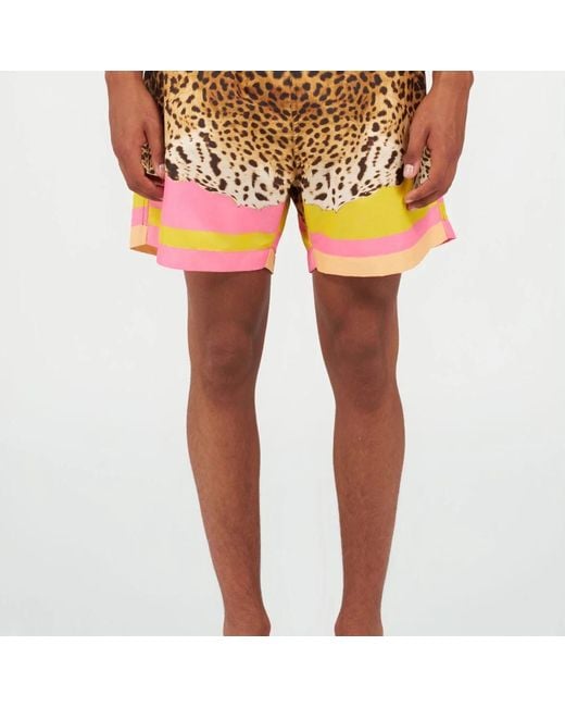 Roberto Cavalli Yellow Beachwear for men