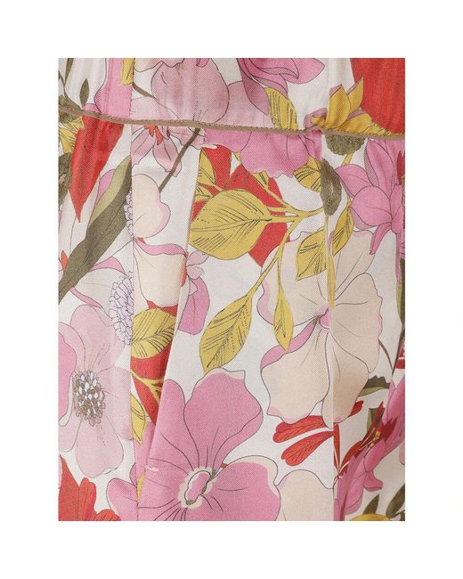 Max Mara Red Rosa Hose Leda