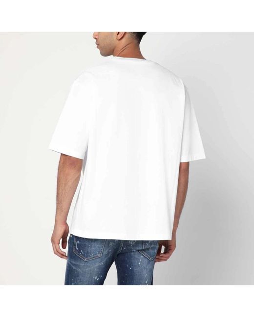 DSquared² Tops ,Wit ,Witte T-Shirt En Polo Collectie in het White voor heren
