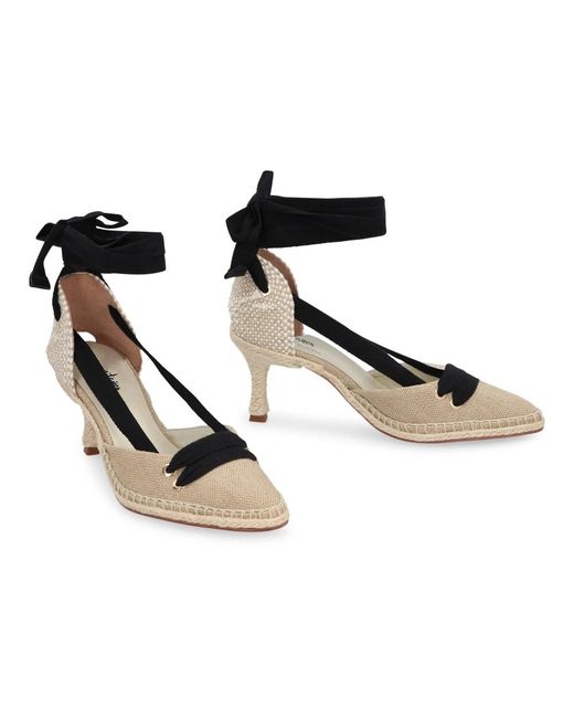 Castaner Metallic Pumps