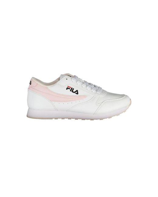 Fila White Synthetic Sneaker