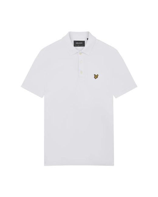 Lyle & Scott White Polo Shirts for men