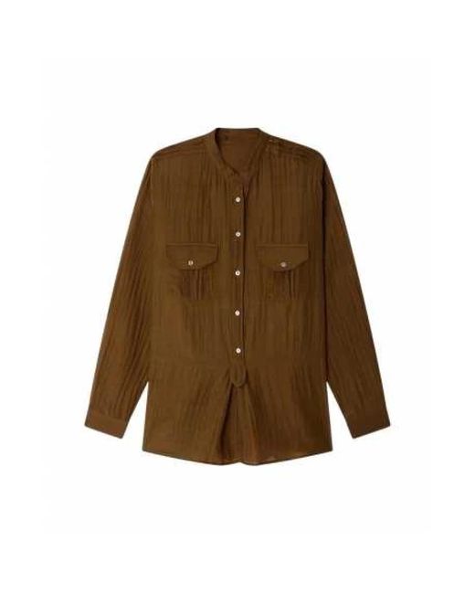 Shirts di Mes Demoiselles in Brown