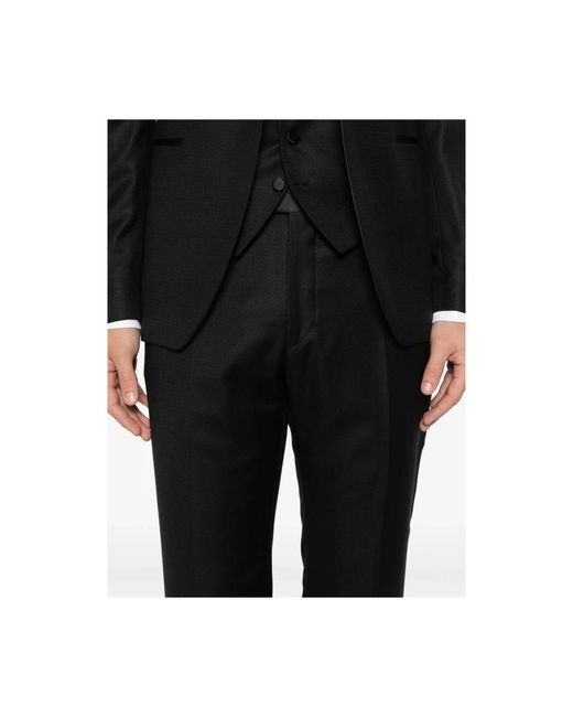Single Breasted Suits Tagliatore de hombre de color Black