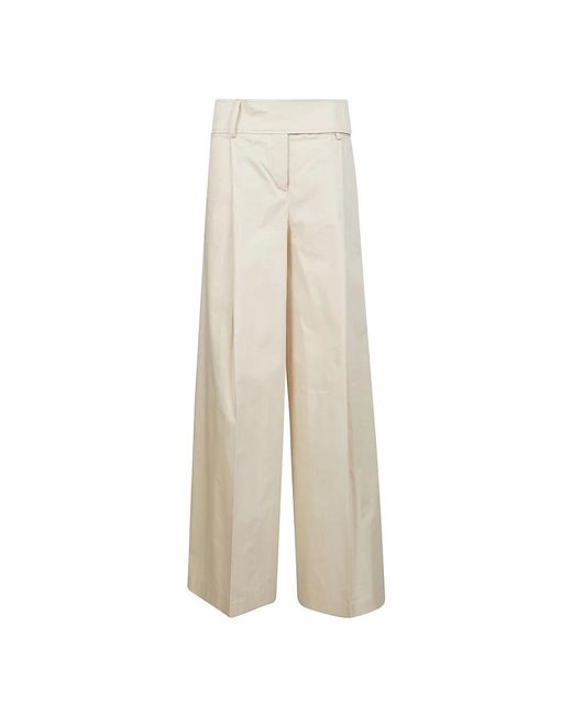 Pinko Natural Wide Trousers