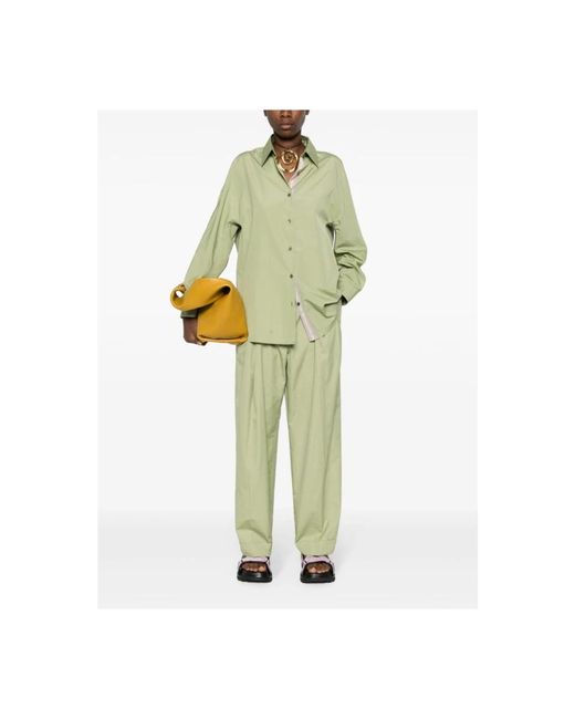 Trousers > suit trousers Dries Van Noten pour homme en coloris Green