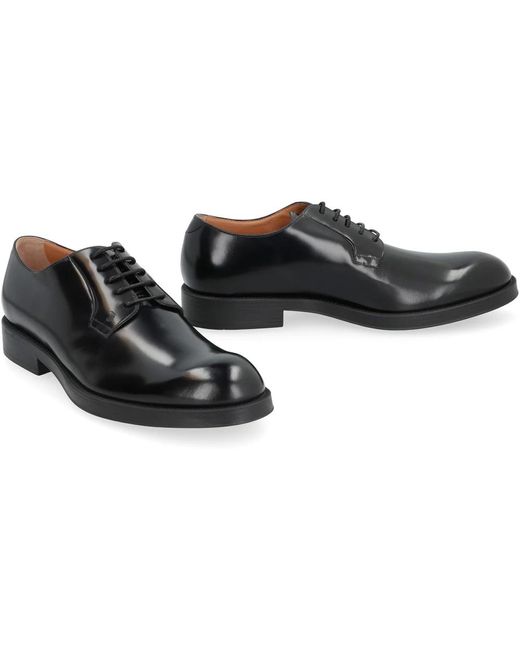 Tod's Klassieke Leren Veterschoenen in het Black voor heren