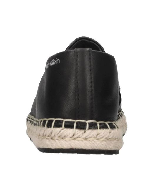 Espadrilles Calvin Klein en coloris Black
