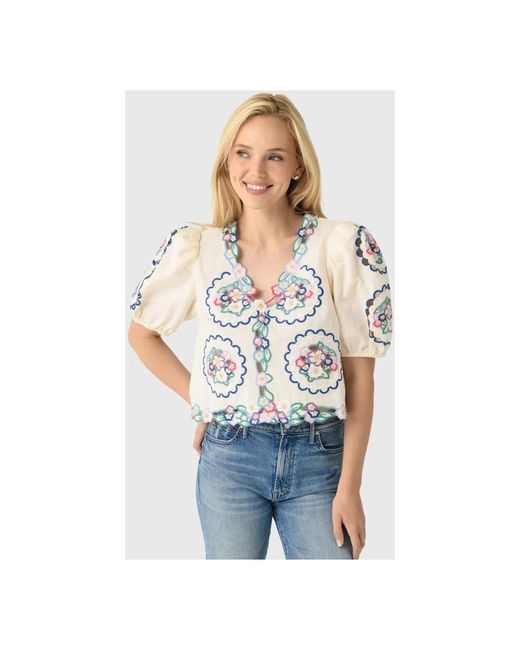 Blouses Berenice de color Metallic