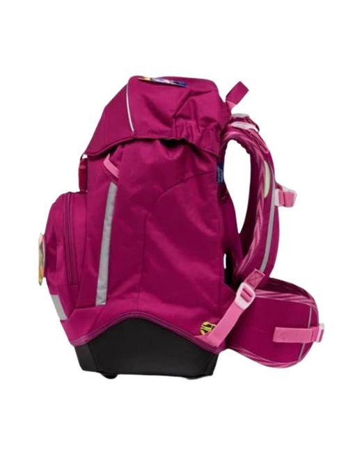 ergobag Tassen ,Roze ,Aanpasbare Paarse Kinderrugzak in het Purple