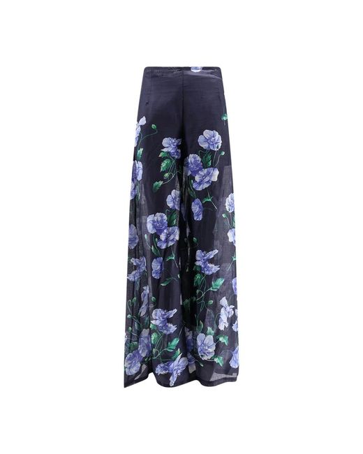 Lavi Blue Wide Trousers