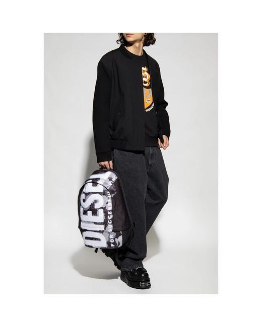 DIESEL Black Sweatshirts for men