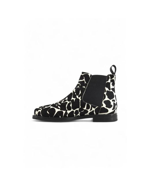 Frau Black Chelsea Boots