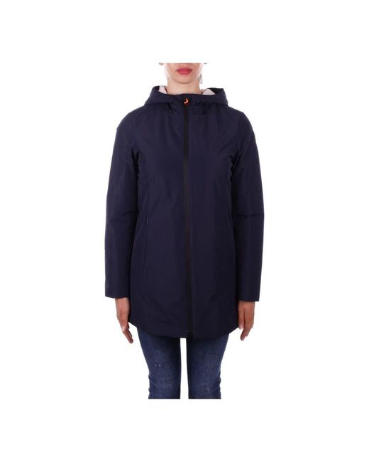 Suns Blue Blaue kapuzenjacke mit reißverschluss