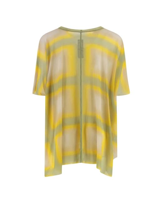 Rick Owens Yellow Blouses