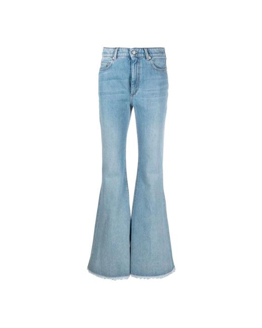 Max Mara Blue Flared Jeans