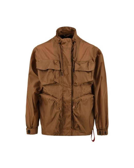Light Jackets AFTER LABEL de color Brown