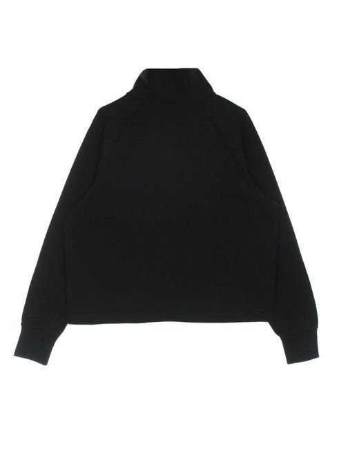 Nike Fitness ,Zwart ,Katoen Tech Fleece Coltrui Sweatshirt Zwart in het Black