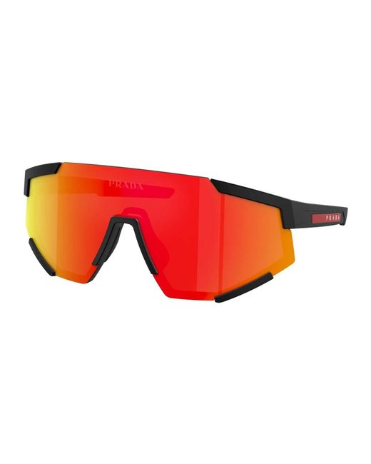 Prada Red Sunglasses for men