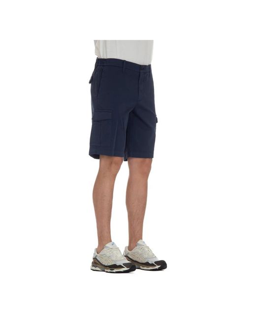 Eleventy Blue Casual Shorts for men