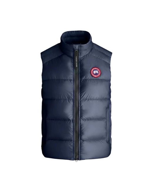 Canada Goose Blue Waistcoats