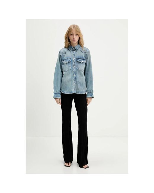 Gestuz Denim Hemden in het Blue