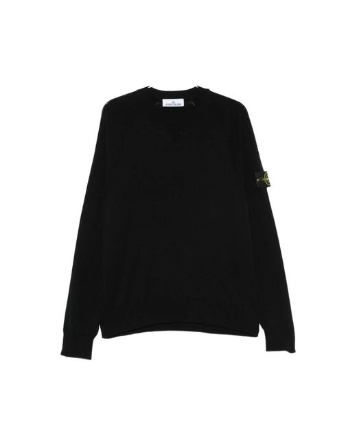 Stone Island Black Sweatshirts for men